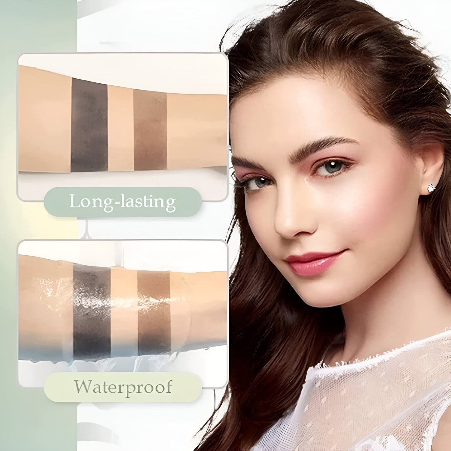 3-in-1 Hairline Contouring Powder Stick – Waterproof, Long-Lasting